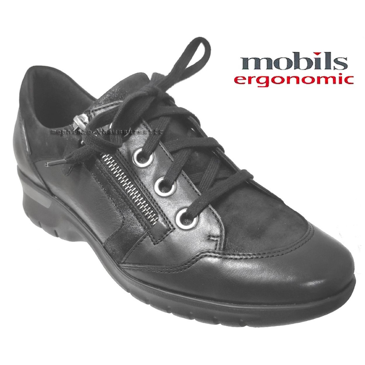 Mobils by Mephisto Monika Noir lacets_derbies