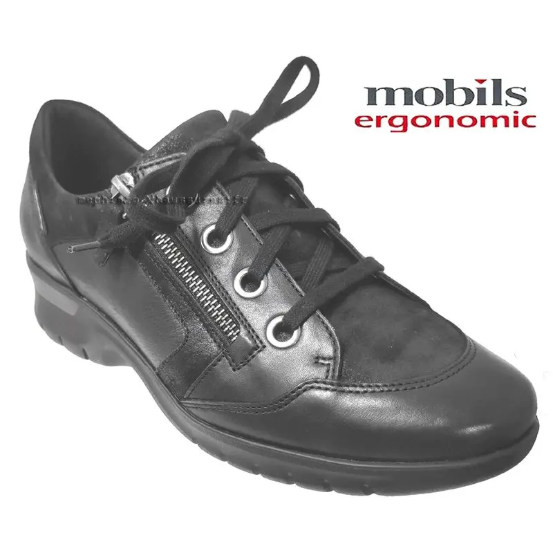 Mobils by Mephisto Monika Noir lacets_derbies