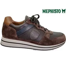 Mephisto Greg Marron velours lacets_richelieu