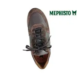 Mephisto Greg Marron velours lacets_richelieu