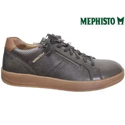 Mephisto Henrik Marron foncé cuir lacets_derbies