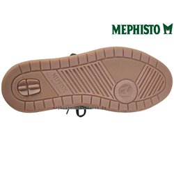 Mephisto Henrik Marron foncé cuir lacets_derbies
