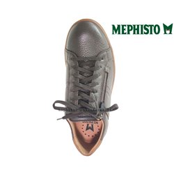 Mephisto Henrik Marron foncé cuir lacets_derbies