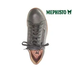 Mephisto Henrik Marron foncé cuir lacets_derbies