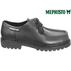 Mephisto Peppo Noir cuir lacets_derbies
