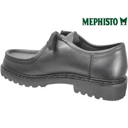 Mephisto Peppo Noir cuir lacets_derbies