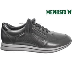 Mephisto Leenie Noir cuir lacets_richelieu