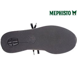 Mephisto Leenie Noir cuir lacets_richelieu