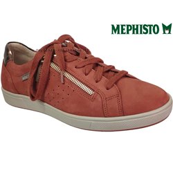 Mephisto Nikita Marron nubuck lacets_derbies
