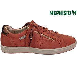 Mephisto Nikita Marron nubuck lacets_derbies