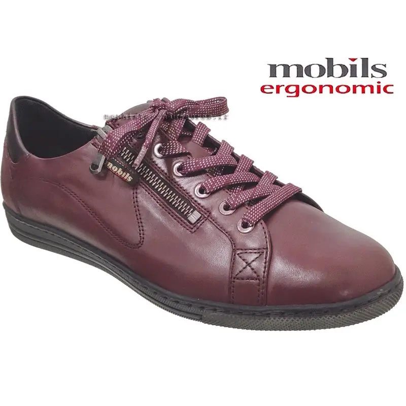 Mobils by Mephisto HAWAI Bordeaux lacets_derbies
