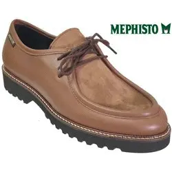 Mephisto Sonie Marron clair cuir lacets_richelieu