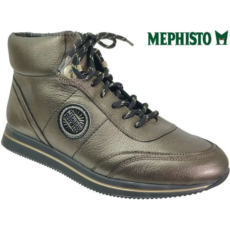 Mephisto Loly Marron cuir basket_mode_montante