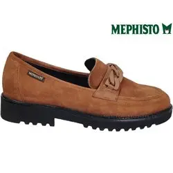 Mephisto Salka Marron velours mocassin