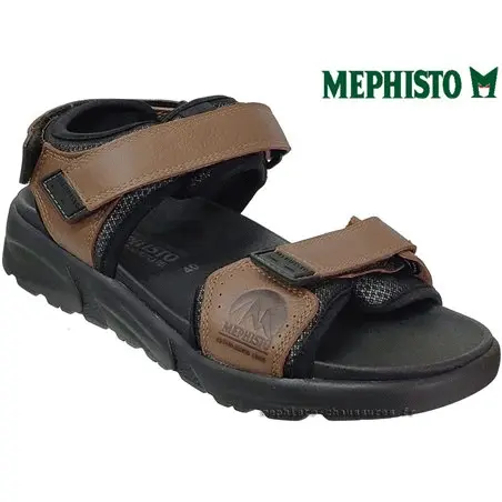 Mephisto Tito Marron clair cuir sandale