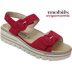 Mobils by Mephisto Clara Rouge velours sandale