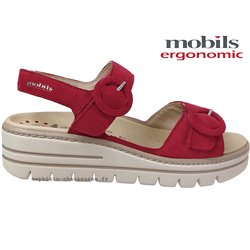 Mobils by Mephisto Clara Rouge velours sandale