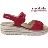 Mobils by Mephisto Clara Rouge velours sandale