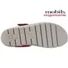 Mobils by Mephisto Clara Rouge velours sandale