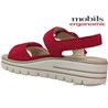 Mobils by Mephisto Clara Rouge velours sandale
