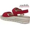 Mobils by Mephisto Clara Rouge velours sandale