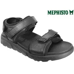 Mephisto Tito Noir cuir sandale