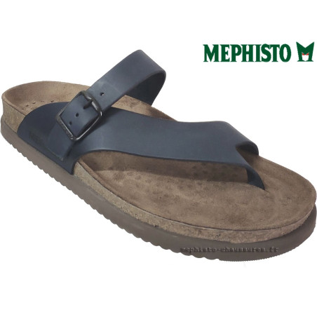 Mephisto NIELS Marine cuir tong