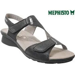 Mephisto PARIS Noir cuir sandale