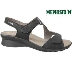 Mephisto PARIS Noir cuir sandale