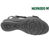 Mephisto PARIS Noir cuir sandale