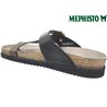 Mephisto Helen mix Noir/Or cuir tong