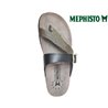 Mephisto Helen mix Noir/Or cuir tong