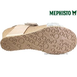 Mephisto Lissia Beige métallisé sandale