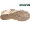 Mephisto Lissia Beige métallisé sandale