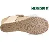 Mephisto Lissia Beige métallisé sandale