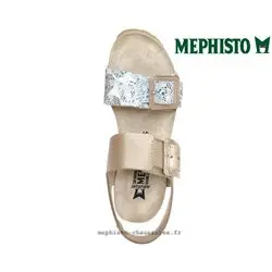 Mephisto Lissia Beige métallisé sandale