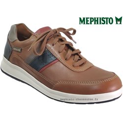 Mephisto Luke Marron clair cuir lacets_richelieu