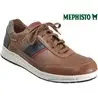 Mephisto Luke Marron clair cuir lacets_richelieu
