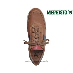 Mephisto Luke Marron clair cuir lacets_richelieu