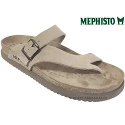 Mephisto NIELS Beige velours tong