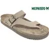Mephisto NIELS Beige velours tong