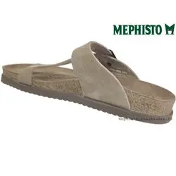 Mephisto NIELS Beige velours tong