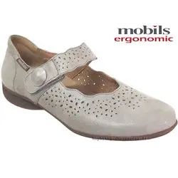 Mobils by Mephisto FABIENNE Taupe nubuck ballerine