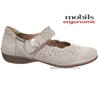 Mobils by Mephisto FABIENNE Taupe nubuck ballerine