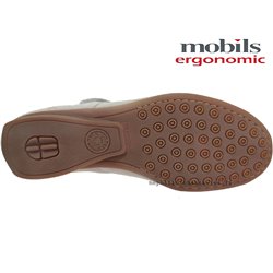 Mobils by Mephisto FABIENNE Taupe nubuck ballerine