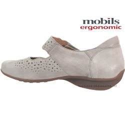 Mobils by Mephisto FABIENNE Taupe nubuck ballerine