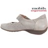Mobils by Mephisto FABIENNE Taupe nubuck ballerine