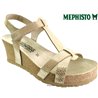 Mephisto Liviane Beige métallisé sandale