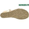 Mephisto Liviane Beige métallisé sandale