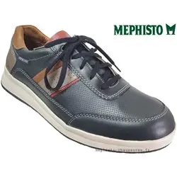 Mephisto Luke Marine cuir lacets_richelieu